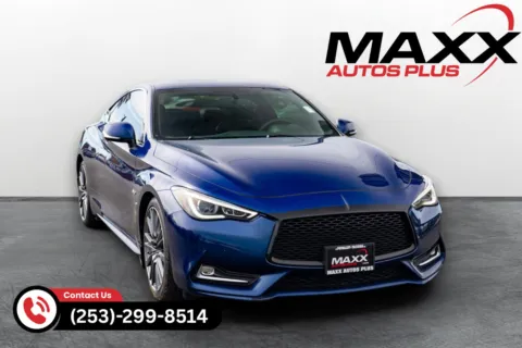 Blue 2017 INFINITI Q60 Red Sport 400 for sale in Puyallup, WA
