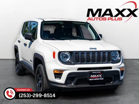 White 2019 Jeep Renegade Sport for sale in Puyallup, WA