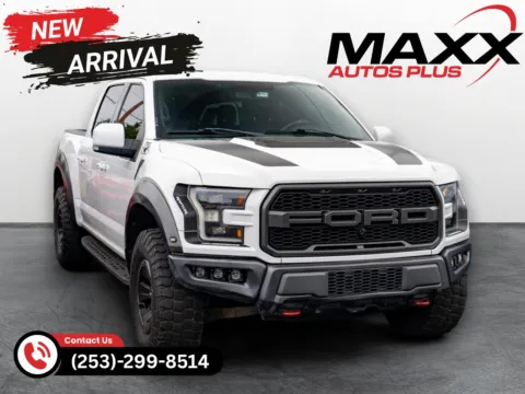 White 2017 Ford F-150 Raptor for sale in Puyallup, WA