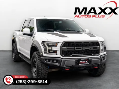 White 2017 Ford F-150 Raptor for sale in Puyallup, WA