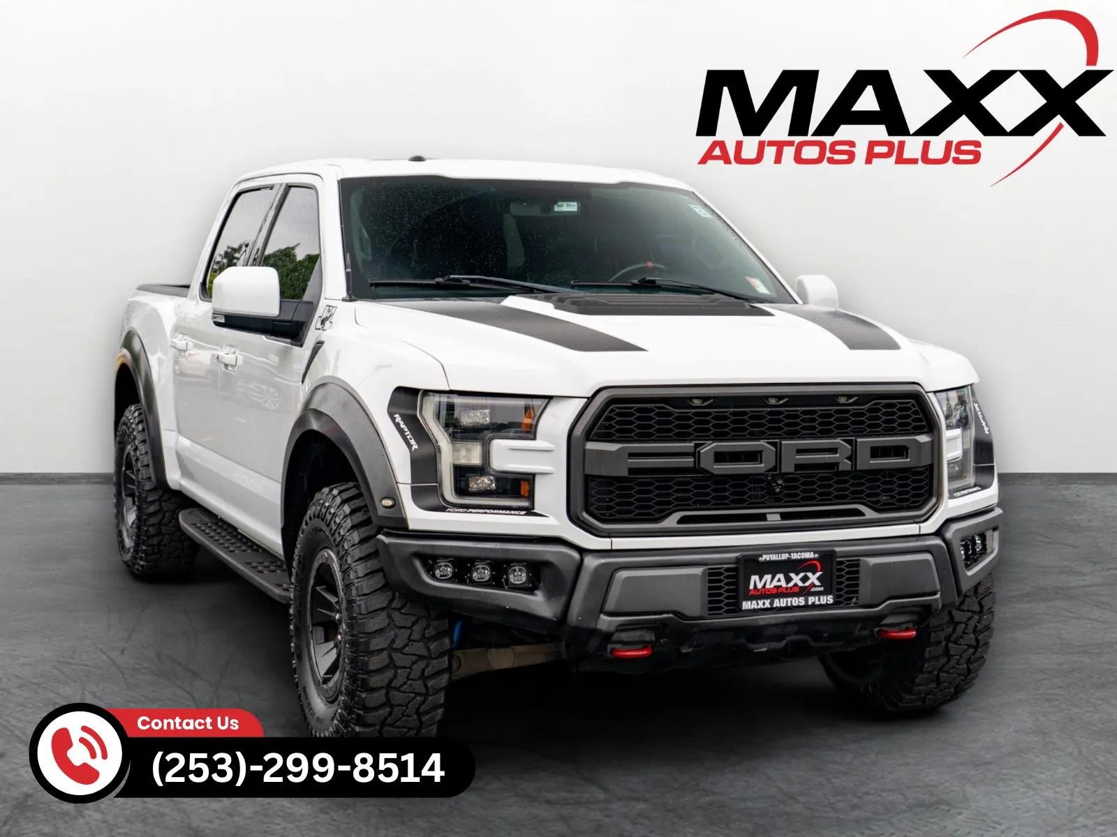 White 2017 Ford F-150 Raptor for sale in Puyallup, WA