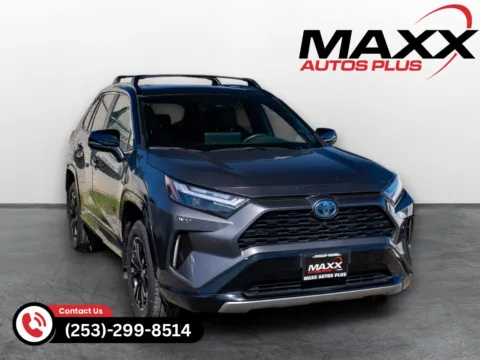 Black 2024 Toyota RAV4 Hybrid XSE for sale in Puyallup, WA