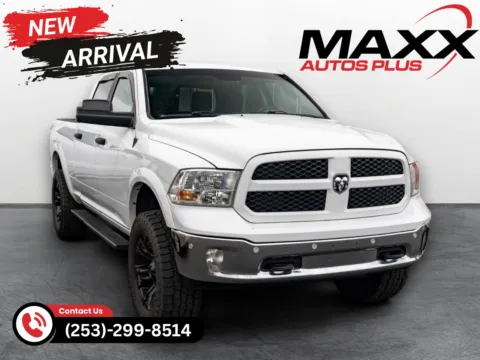 White 2018 Ram 1500 Outdoorsman for sale in Puyallup, WA
