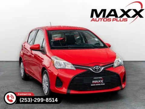 Red 2015 Toyota Yaris L for sale in Puyallup, WA