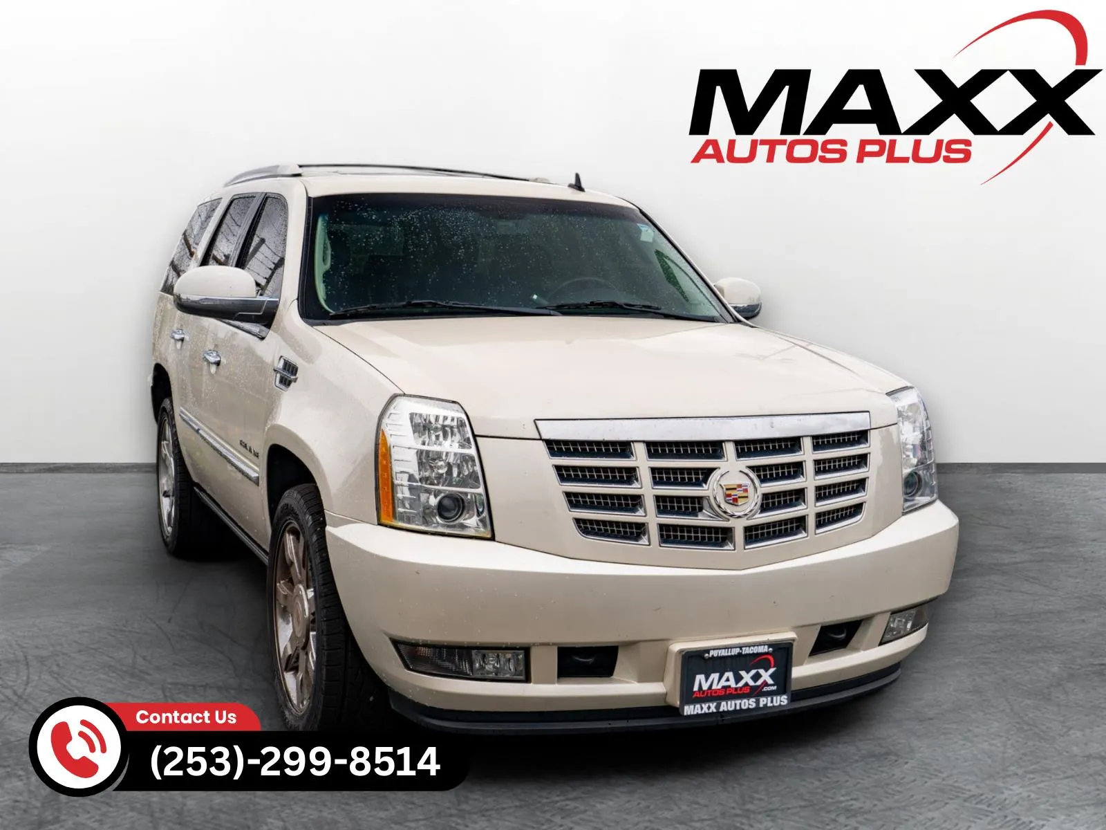 White 2013 Cadillac Escalade Premium for sale in Puyallup, WA