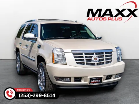 White 2013 Cadillac Escalade Premium for sale in Puyallup, WA