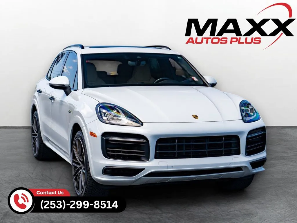 White 2019 Porsche Cayenne E-Hybrid for sale in Puyallup, WA