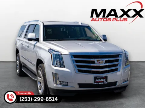 Silver 2020 Cadillac Escalade ESV Luxury for sale in Puyallup, WA