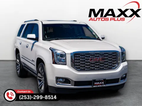 White 2019 GMC Yukon Denali for sale in Puyallup, WA