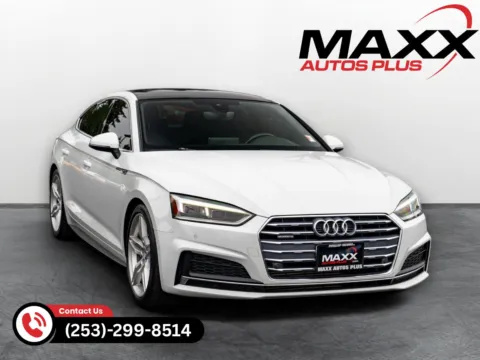 White 2018 Audi A5 Sportback Premium Plus for sale in Puyallup, WA