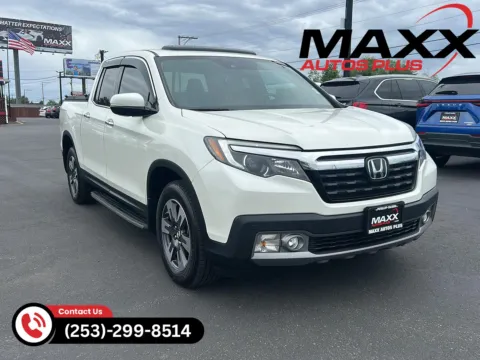 White 2019 Honda Ridgeline RTL-E for sale in Puyallup, WA