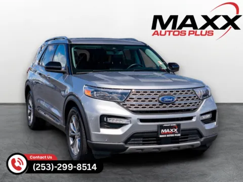 Silver 2024 Ford Explorer Limited for sale in Puyallup, WA