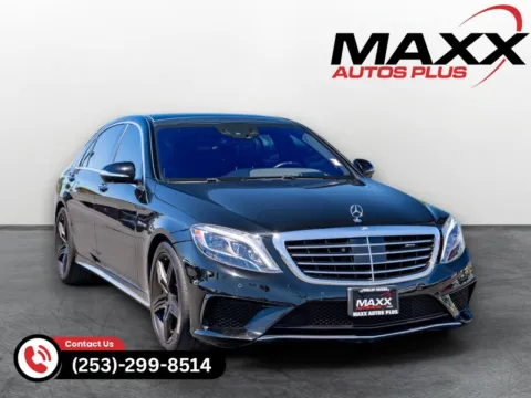Black 2016 Mercedes-Benz S-Class S 63 AMG for sale in Puyallup, WA