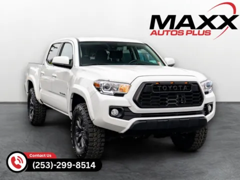 White 2022 Toyota Tacoma SR5 for sale in Puyallup, WA