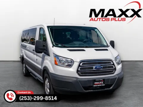White 2017 Ford Transit Wagon XLT for sale in Puyallup, WA