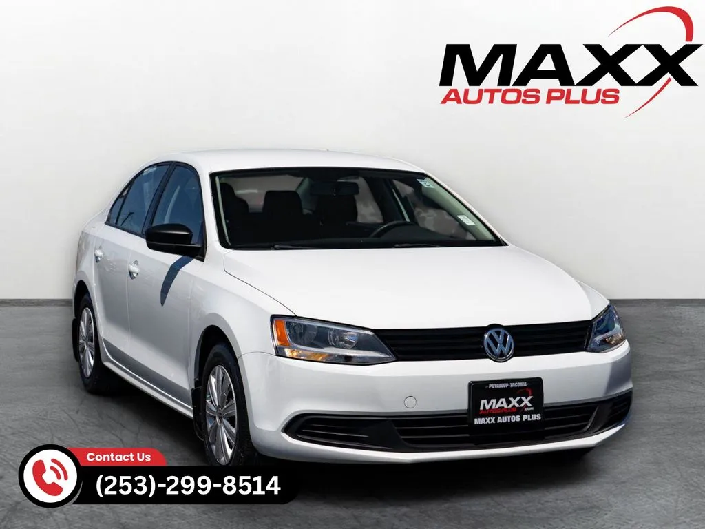 White 2014 Volkswagen Jetta 2.0L S for sale in Puyallup, WA