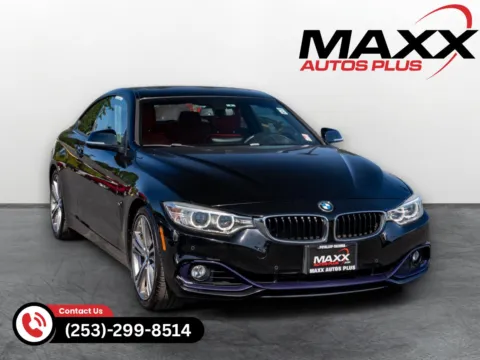 Black 2015 BMW 4 Series 435i for sale in Puyallup, WA
