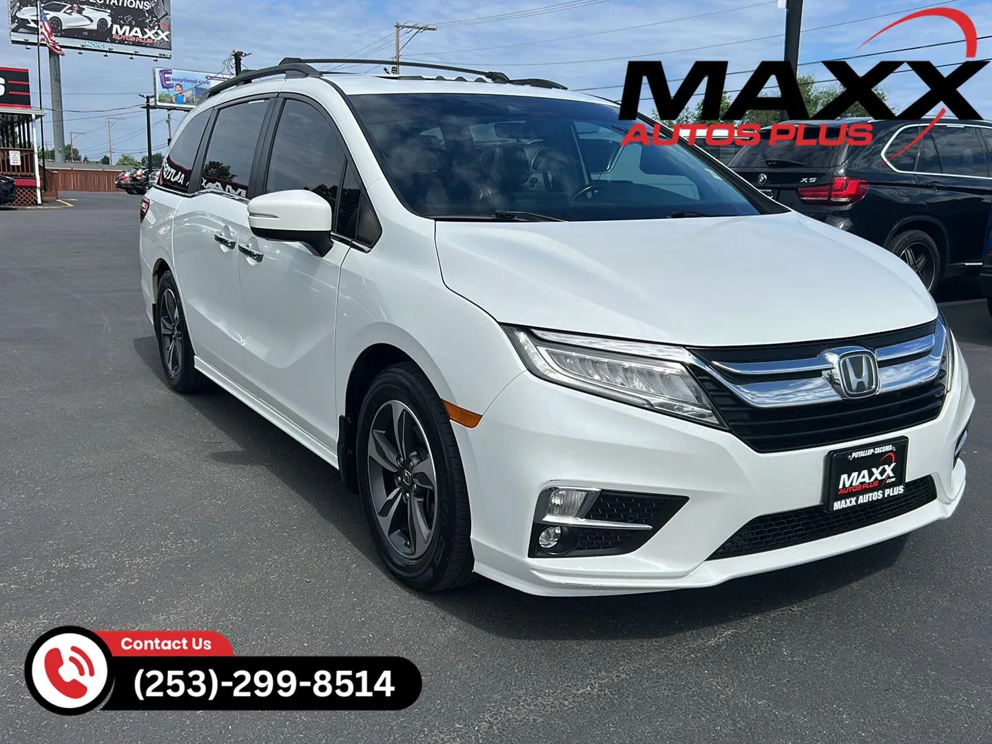 White 2020 Honda Odyssey Touring for sale in Puyallup, WA