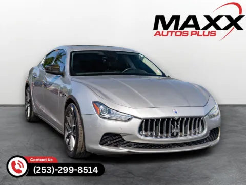 White 2017 Maserati Ghibli Sedan 4D for sale in Puyallup, WA