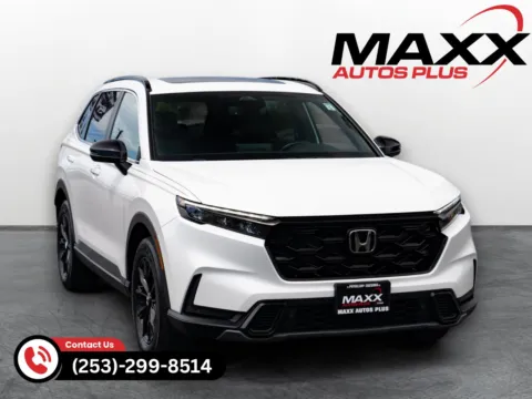 White 2024 Honda CR-V Hybrid Sport-L for sale in Puyallup, WA