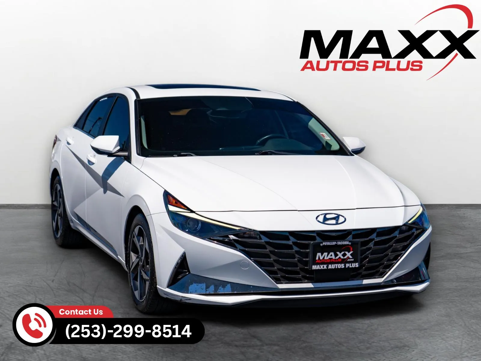 White 2022 Hyundai Elantra SEL for sale in Puyallup, WA