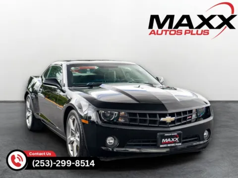 Black 2011 Chevrolet Camaro 2LT for sale in Puyallup, WA