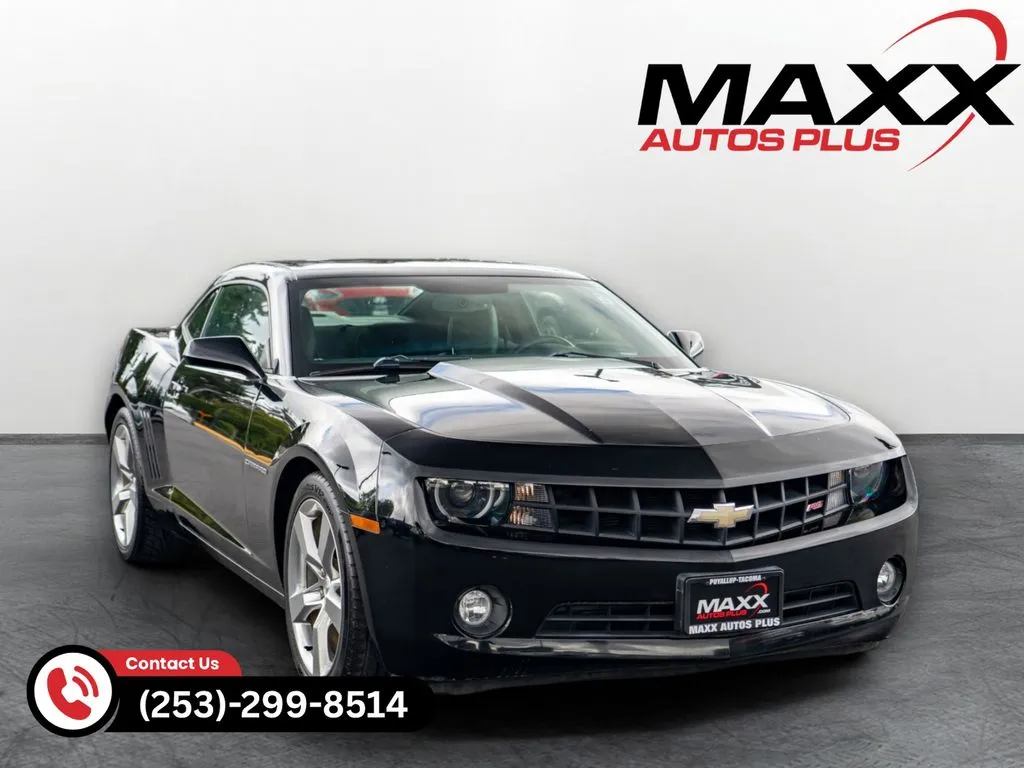Black 2011 Chevrolet Camaro 2LT for sale in Puyallup, WA