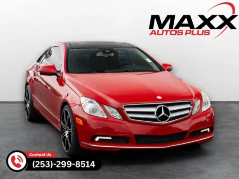 Red 2010 Mercedes-Benz E-Class E 350 for sale in Puyallup, WA