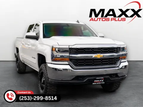 White 2016 Chevrolet Silverado 1500 LT for sale in Puyallup, WA
