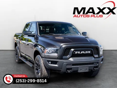 Black 2017 Ram 1500 Rebel for sale in Puyallup, WA