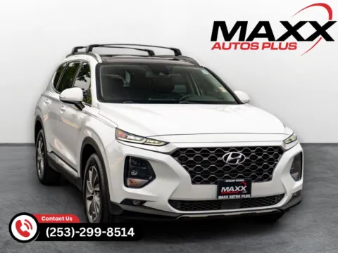 White 2020 Hyundai Santa Fe SEL for sale in Puyallup, WA