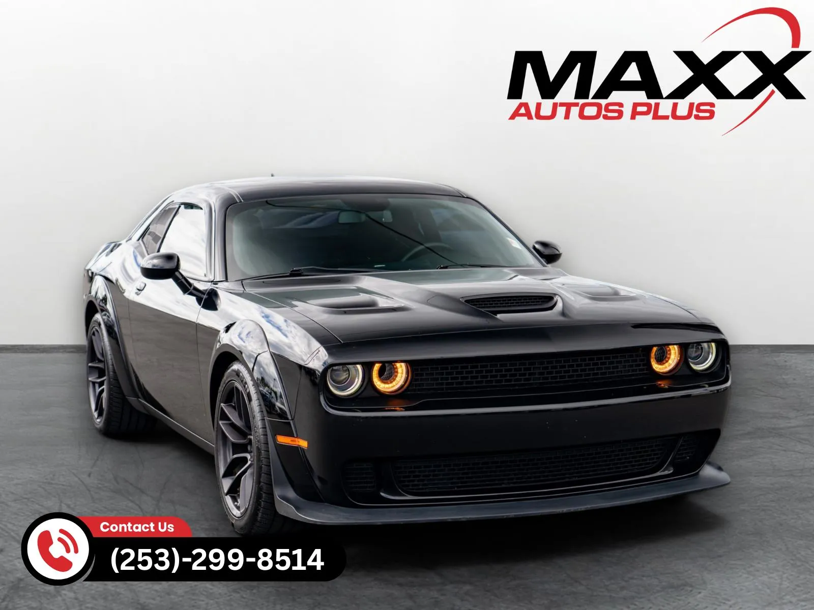 Black 2019 Dodge Challenger R/T Scat Pack for sale in Puyallup, WA