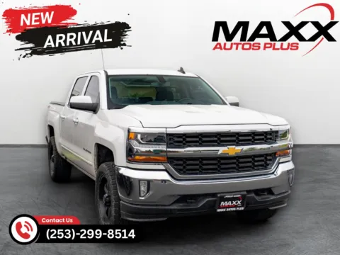 White 2018 Chevrolet Silverado 1500 LT for sale in Puyallup, WA
