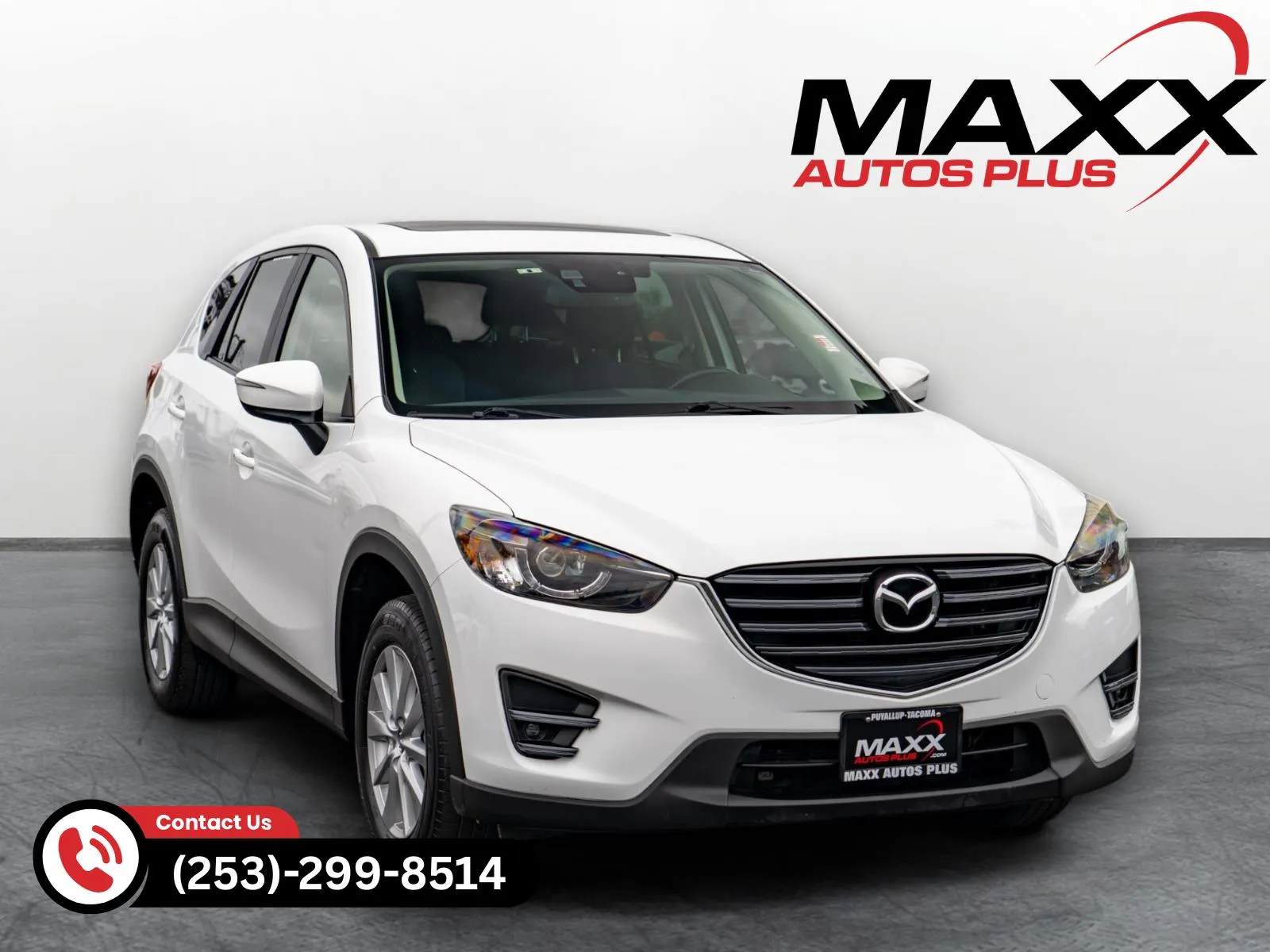 White 2016 Mazda CX-5 Touring for sale in Puyallup, WA