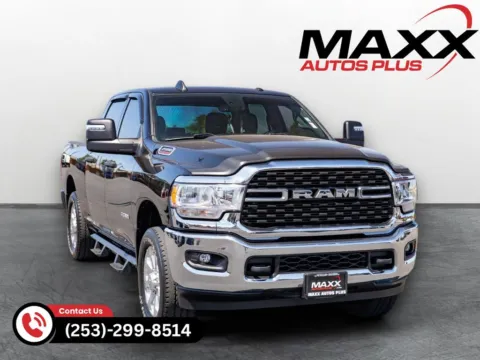Black 2023 Ram 2500 Big Horn for sale in Puyallup, WA