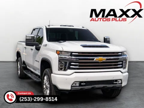 White 2020 Chevrolet Silverado 2500 HD High Country for sale in Puyallup, WA