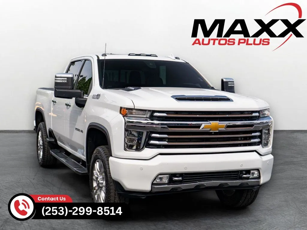 White 2020 Chevrolet Silverado 2500 HD High Country for sale in Puyallup, WA