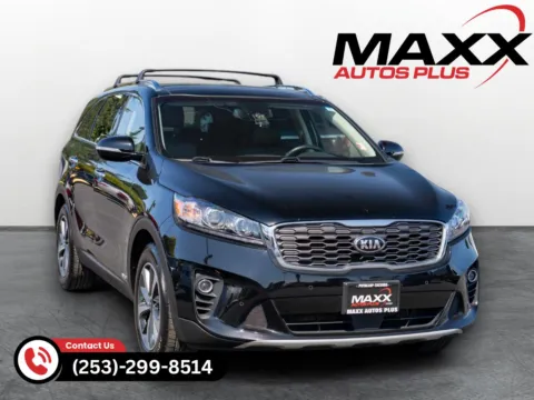 Black 2019 Kia Sorento EX V6 for sale in Puyallup, WA