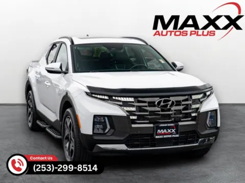 White 2022 Hyundai Santa Cruz Limited for sale in Puyallup, WA