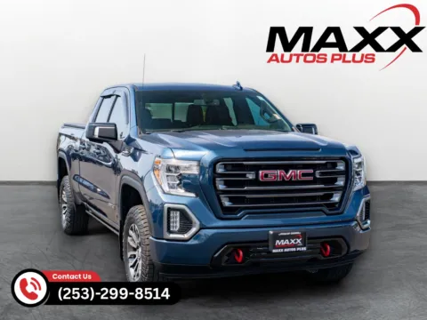Blue 2019 GMC Sierra 1500 AT4 for sale in Puyallup, WA