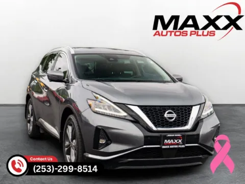 Gray 2020 Nissan Murano Platinum for sale in Puyallup, WA
