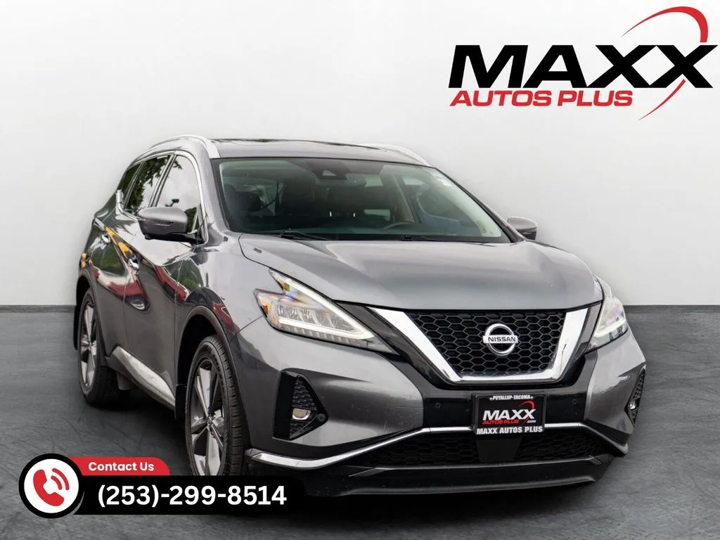 Gray 2020 Nissan Murano Platinum for sale in Puyallup, WA