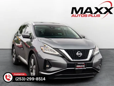 Gray 2020 Nissan Murano Platinum for sale in Puyallup, WA