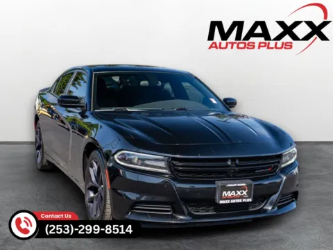 Black 2021 Dodge Charger SXT for sale in Puyallup, WA