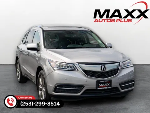 Silver 2014 Acura MDX Advance/Entertainment Pkg for sale in Puyallup, WA