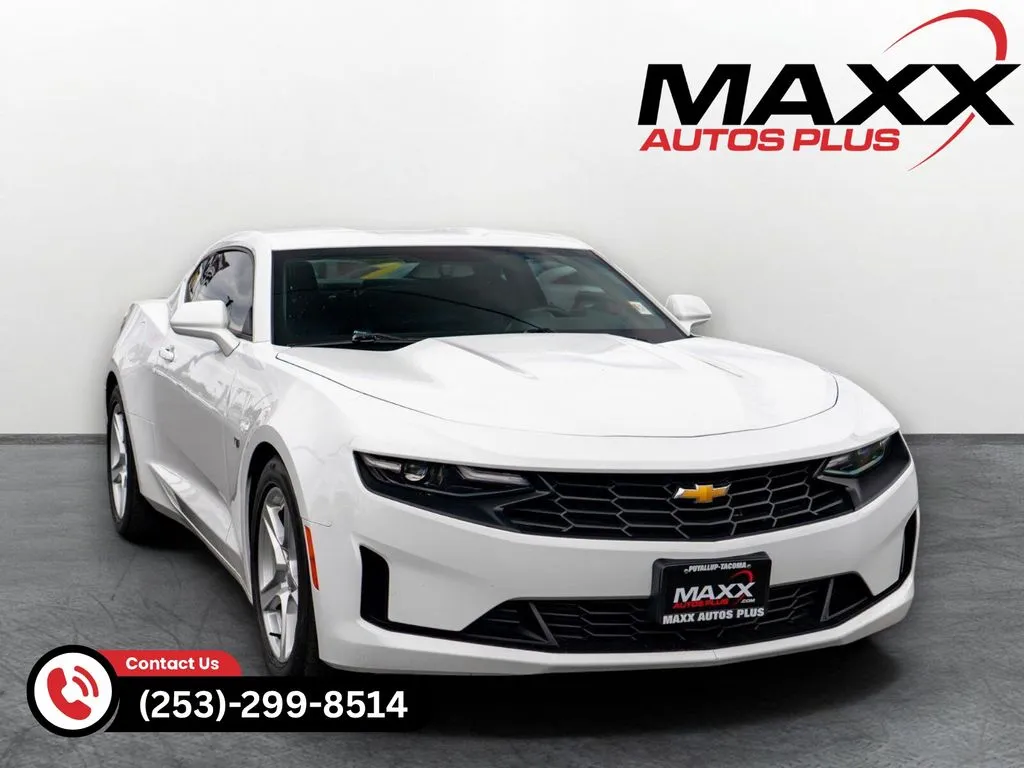 White 2023 Chevrolet Camaro 1LT for sale in Puyallup, WA