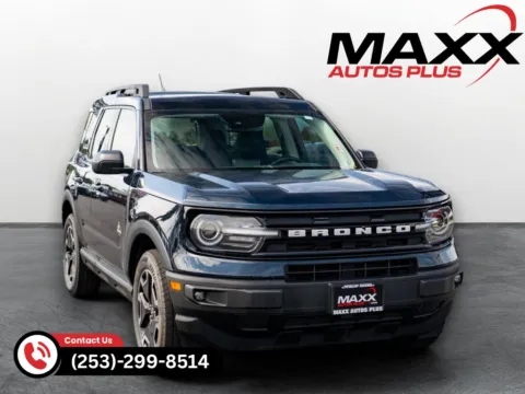 Blue 2023 Ford Bronco Sport Outer Banks for sale in Puyallup, WA