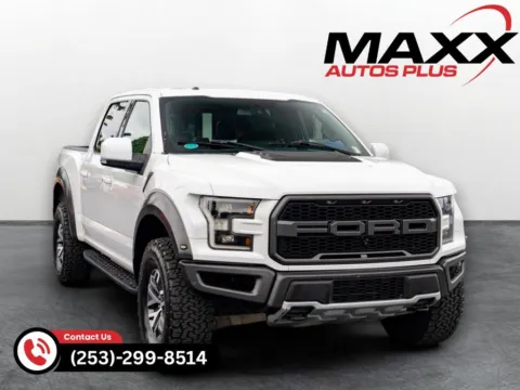 White 2018 Ford F-150 Raptor for sale in Puyallup, WA