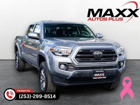 Silver 2018 Toyota Tacoma SR5 for sale in Puyallup, WA