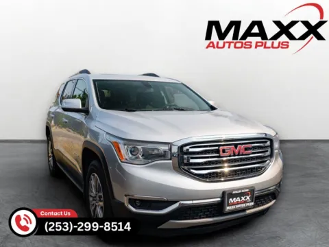 Silver 2019 GMC Acadia SLE-2 for sale in Puyallup, WA